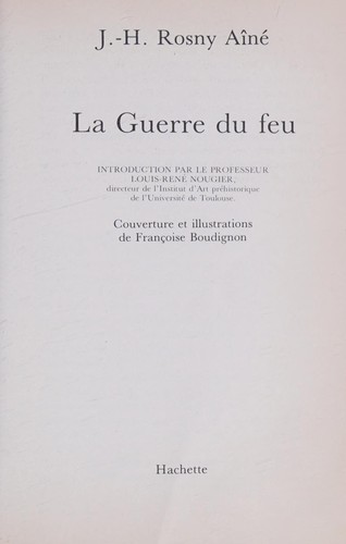 La Guerre Du Feu