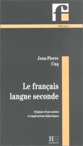 Le français langue seconde