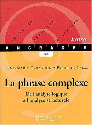 La phrase complexe