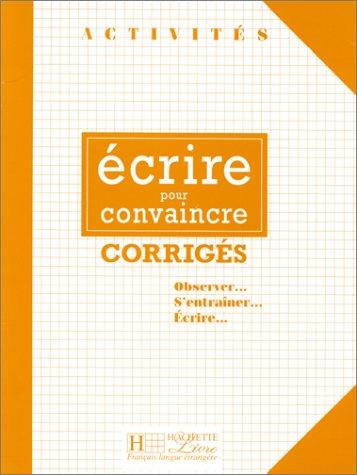 écrire pour convaincre