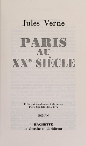 Paris au XXe siècle