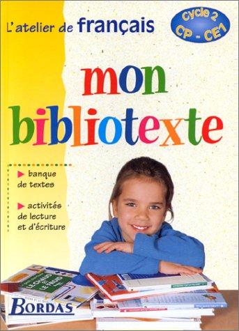 Mon bibliotexte, cycle 2, CP-CE1