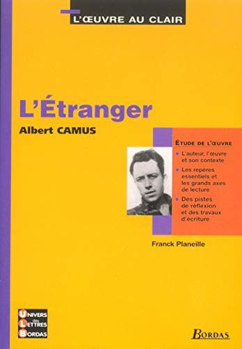 "L'étranger", Albert Camus