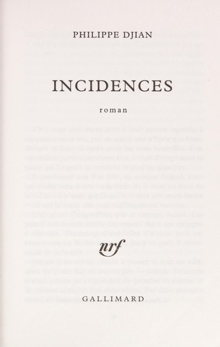 Incidences