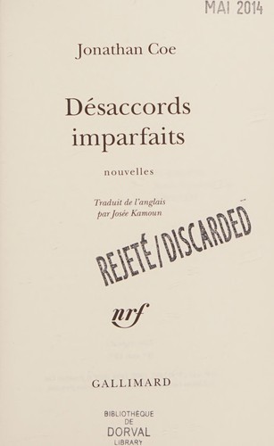 Désaccords imparfaits