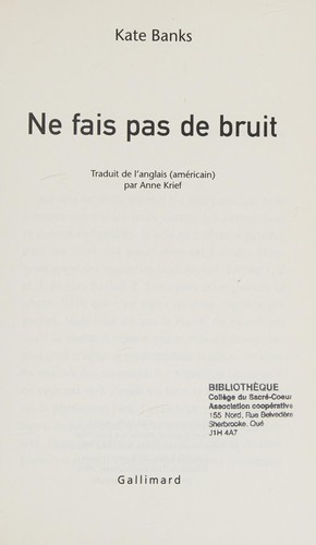 Ne fais pas de bruit