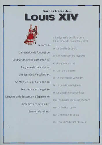 Sur les traces de Louis XIV