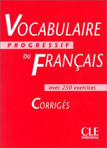 Vocabulaire progressif du francais corriges intermediaire