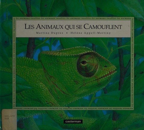 Les animaux qui se camouflent
