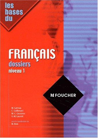 Les bases du français