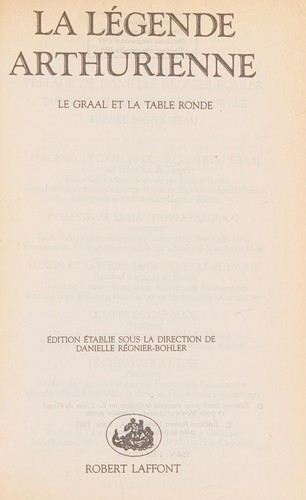 La Légende arthurienne