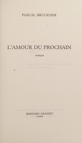L'amour du prochain