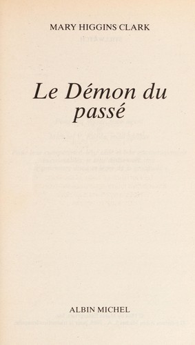Le Démon du passé