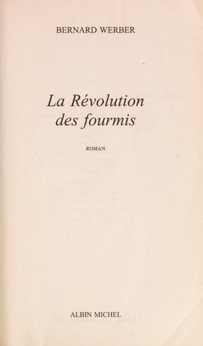 La révolution des fourmis