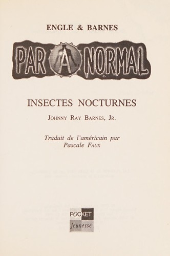 Insectes nocturnes