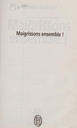 Maigrissons ensemble !