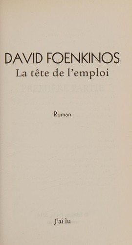 La tête de l'emploi