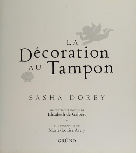 La décoration au tampon