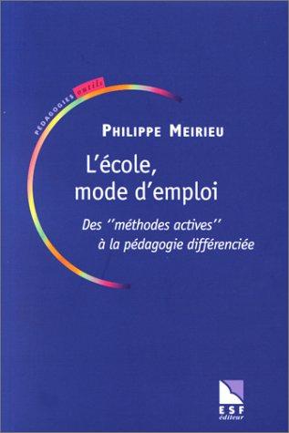 L'école, mode d'emploi