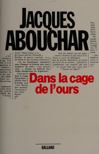 Dans la cage de l'ours