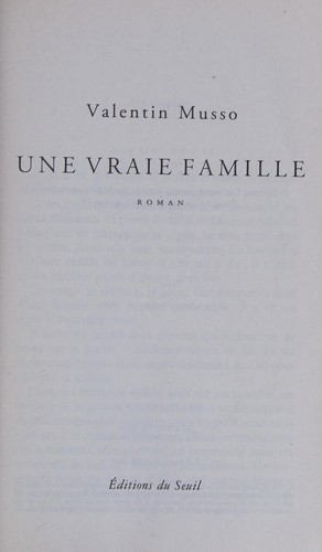 Une vraie famille