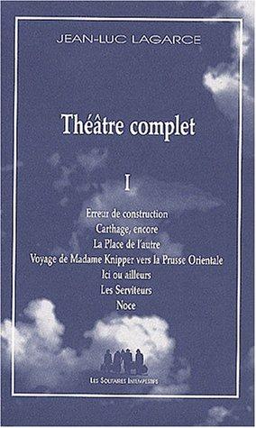 Théâtre complet