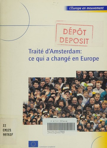 Traité d'Amsterdam: ce qui a changé en Europe